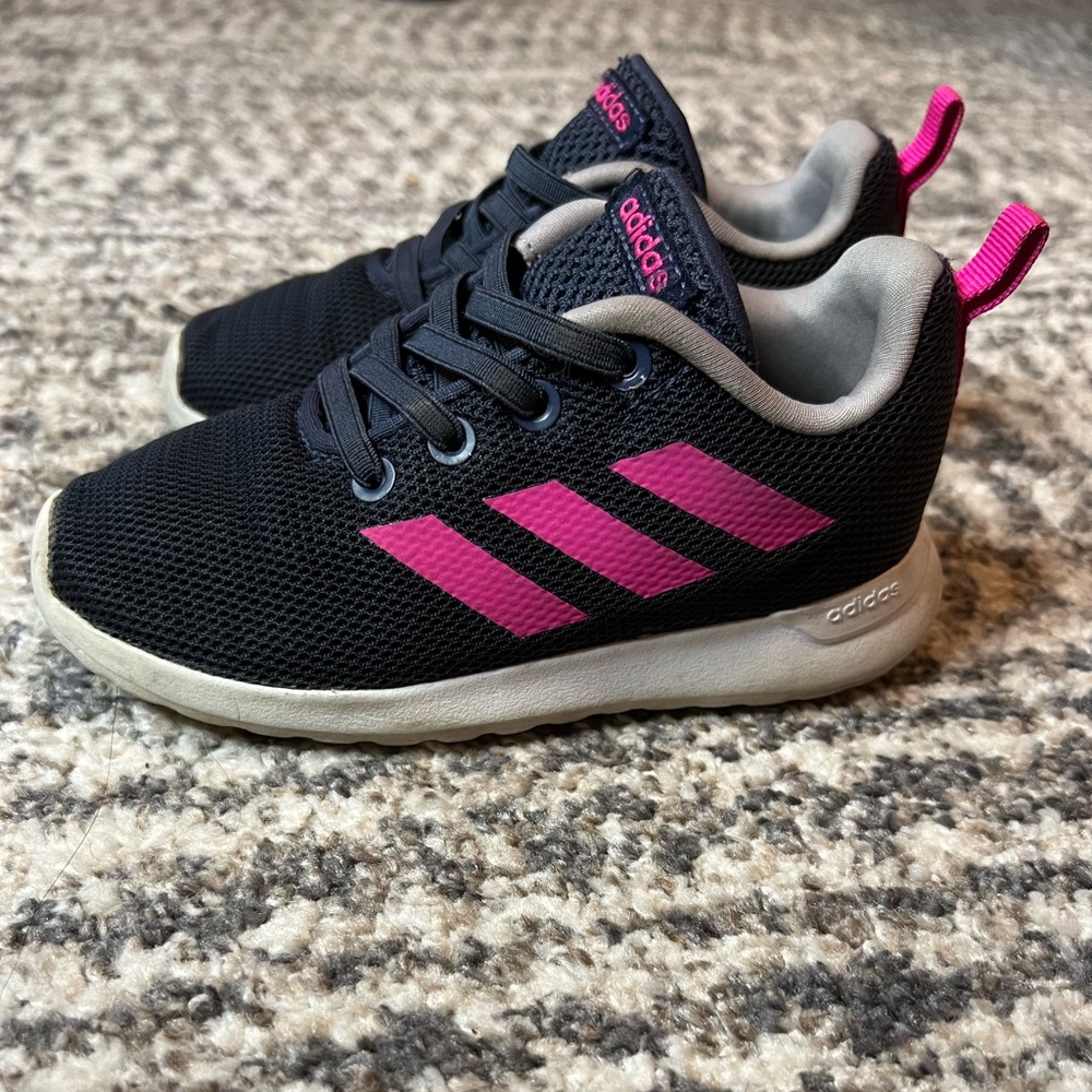 Adidas Girls Lite Racer CLN Size 9 Toddler